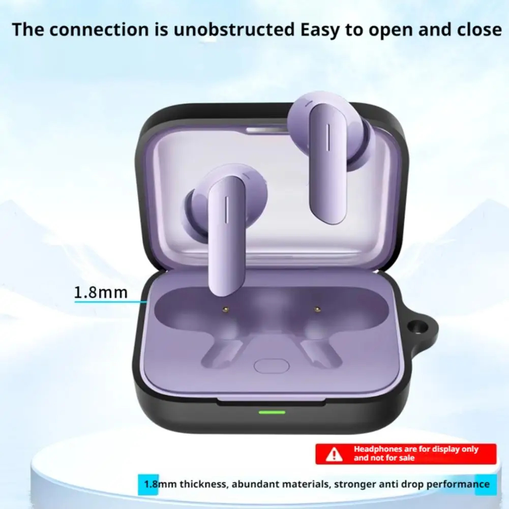 For Realme Buds Air 7 Earphone Cover Silicone Cover Case Anti Charging Earphone Drop Case Q8G5